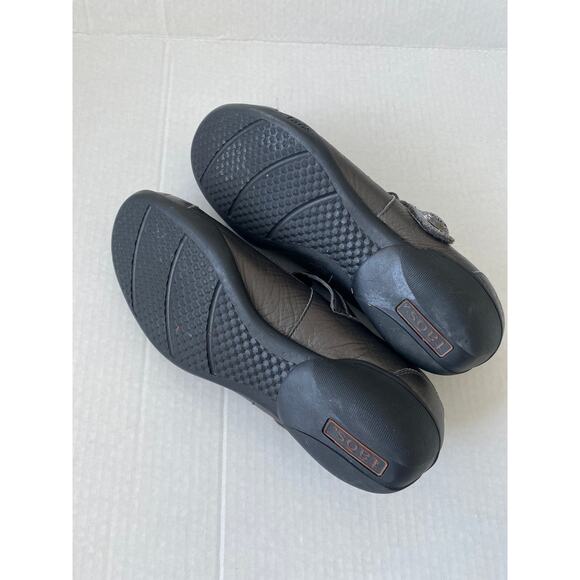 Taos Applause Pewter Smooth Leather Mary Jane Flat Ballet Gray Shoe 10 U… - Picture 6 of 7